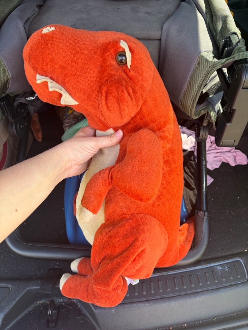 Plush Dinosaur Reptile Toy - Soft Pet-Friendly Plush